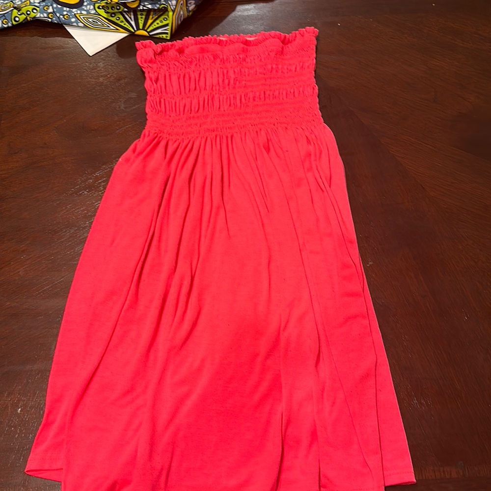 Strapless Cover Up Dress